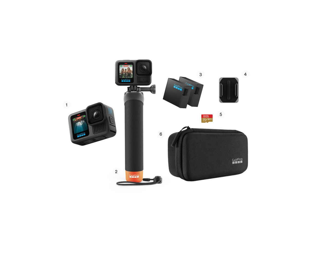 GOPRO HERO 13 BLACK ACTION CAMERA (BUNDLE)
