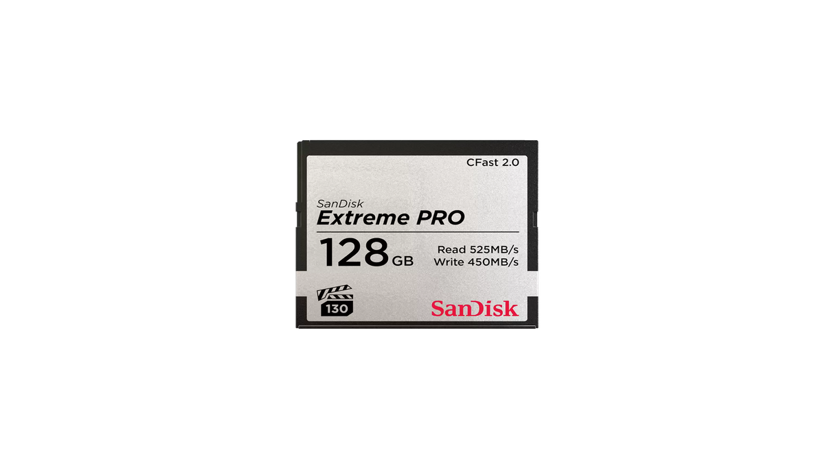 SANDISK EXTREME PRO CFAST 2.0 MEMORY CARD