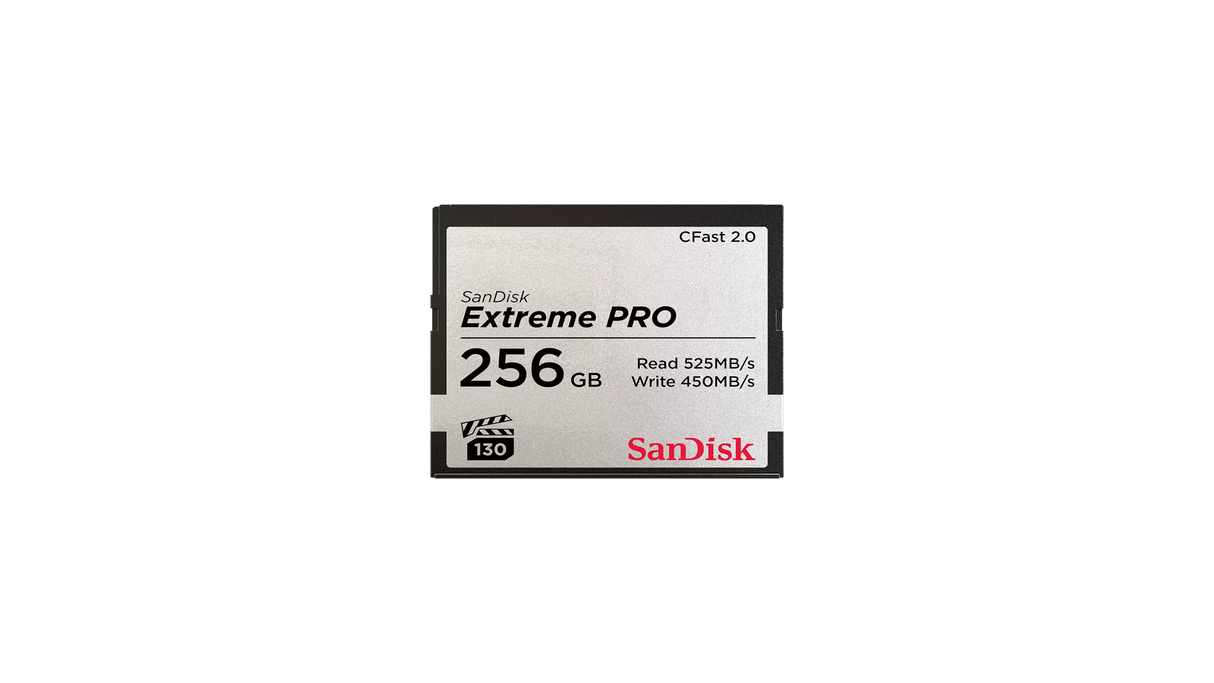 SANDISK EXTREME PRO CFAST 2.0 MEMORY CARD