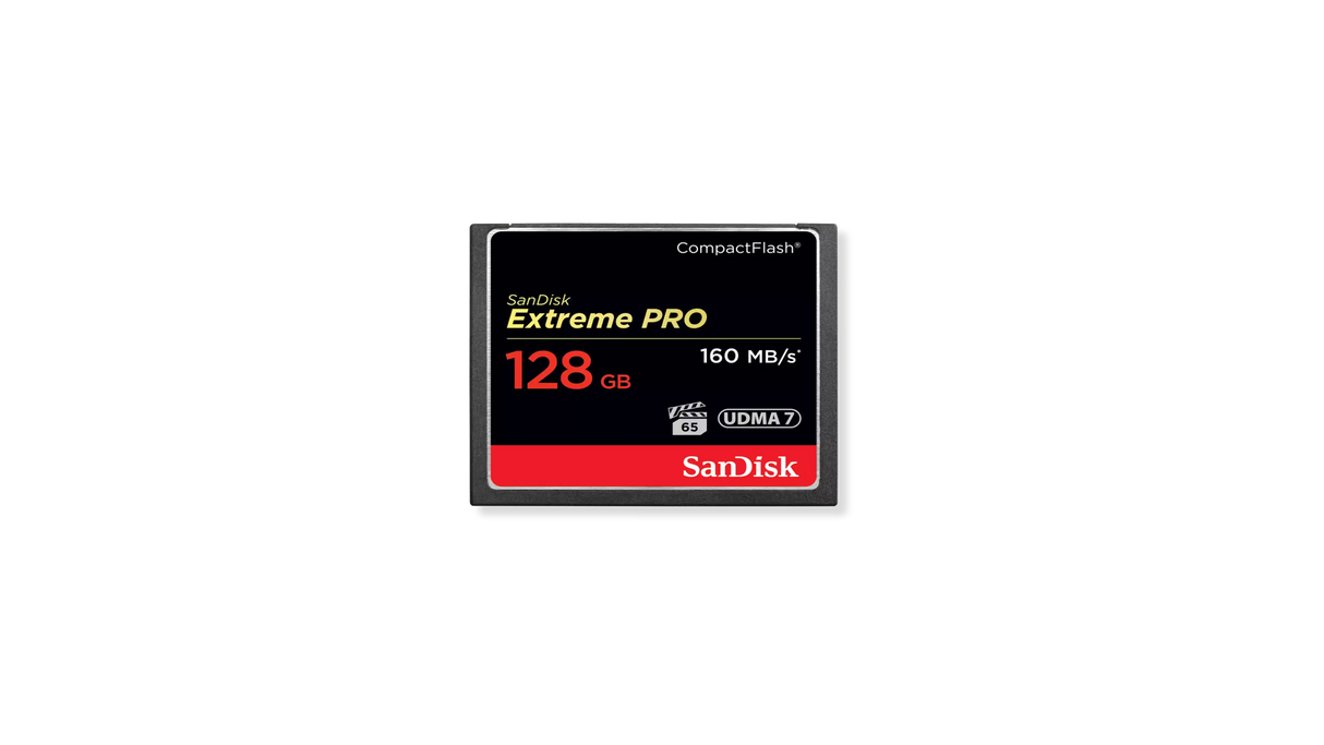 SANDISK EXTREME PRO COMPACTFLASH MEMORY CARD