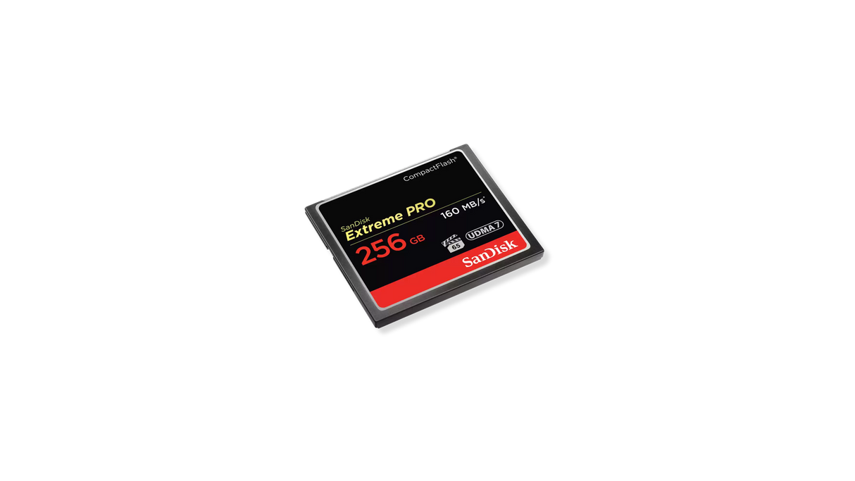 SANDISK EXTREME PRO COMPACTFLASH MEMORY CARD