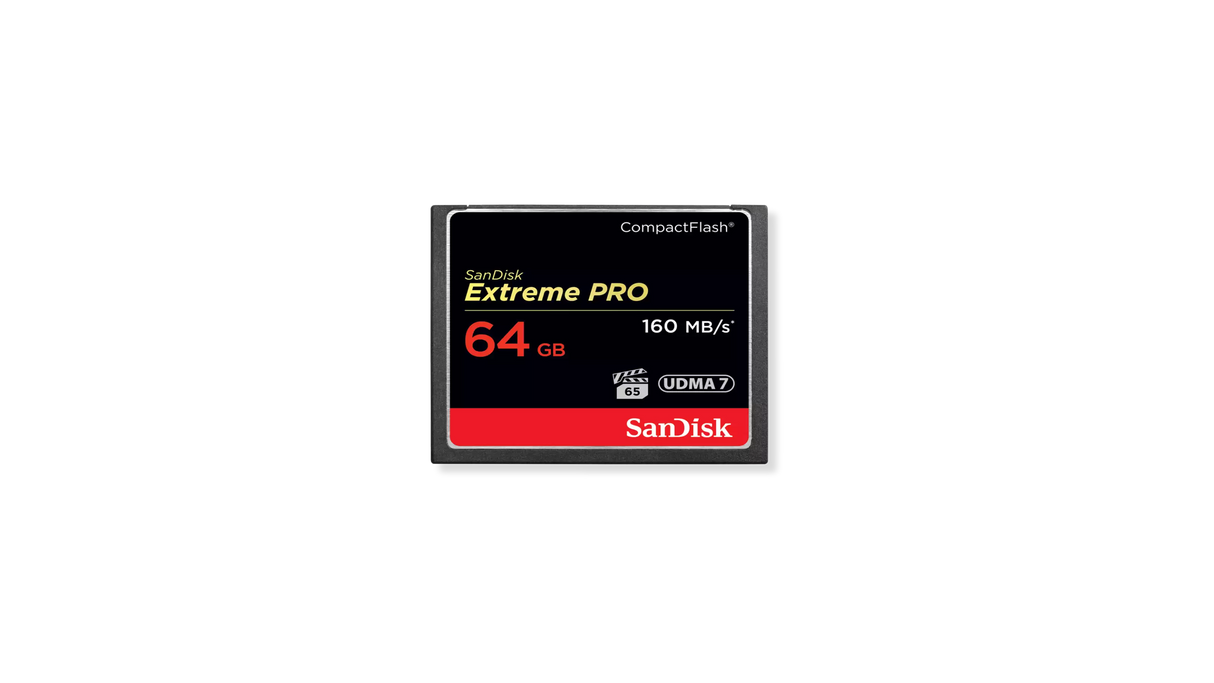 SANDISK EXTREME PRO COMPACTFLASH MEMORY CARD