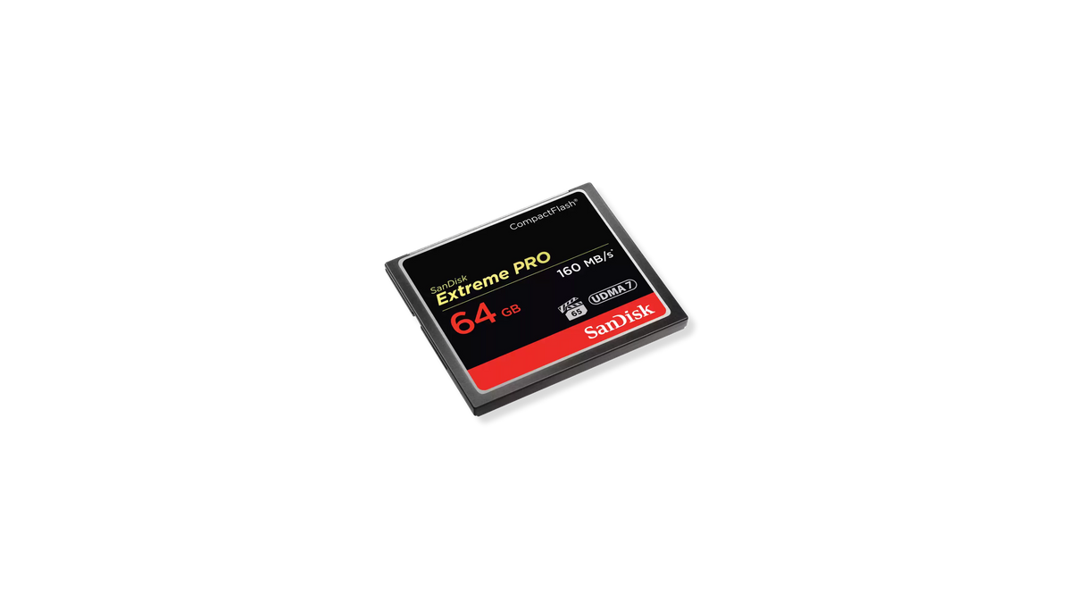 SANDISK EXTREME PRO COMPACTFLASH MEMORY CARD