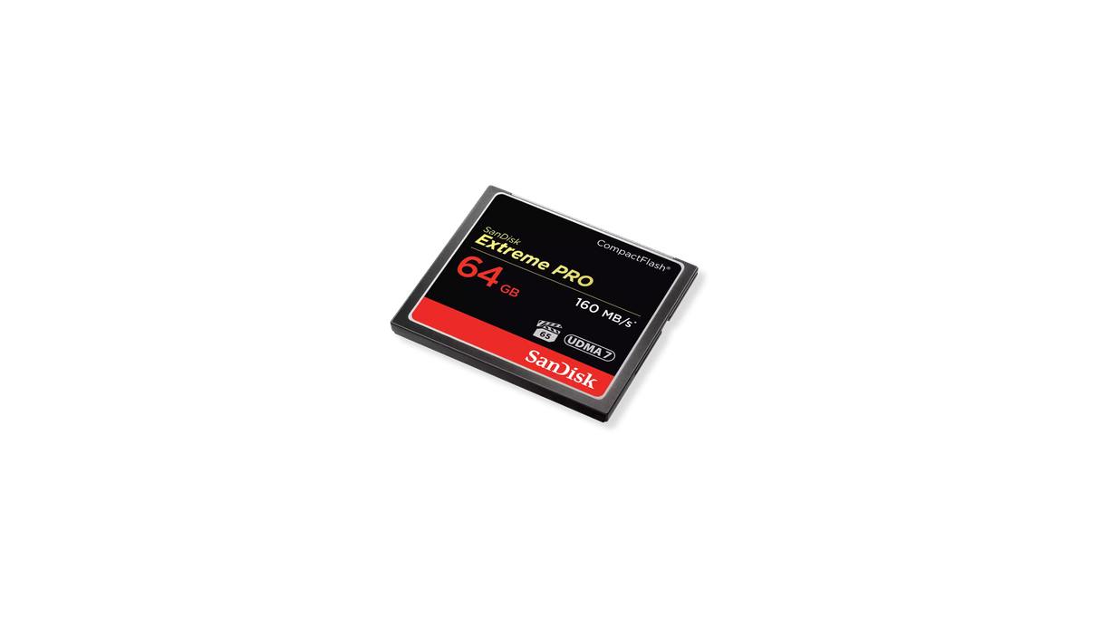 SANDISK EXTREME PRO COMPACTFLASH MEMORY CARD