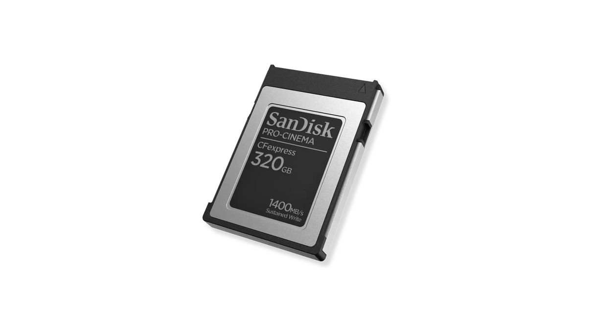 SANDISK PRO-CINEMA CFEXPRESS™ TYPE B MEMORY CARD