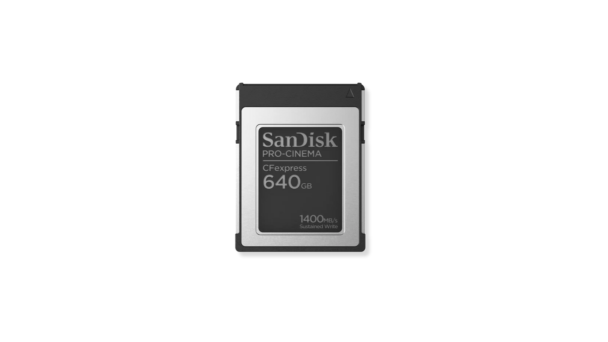SANDISK PRO-CINEMA CFEXPRESS™ TYPE B MEMORY CARD