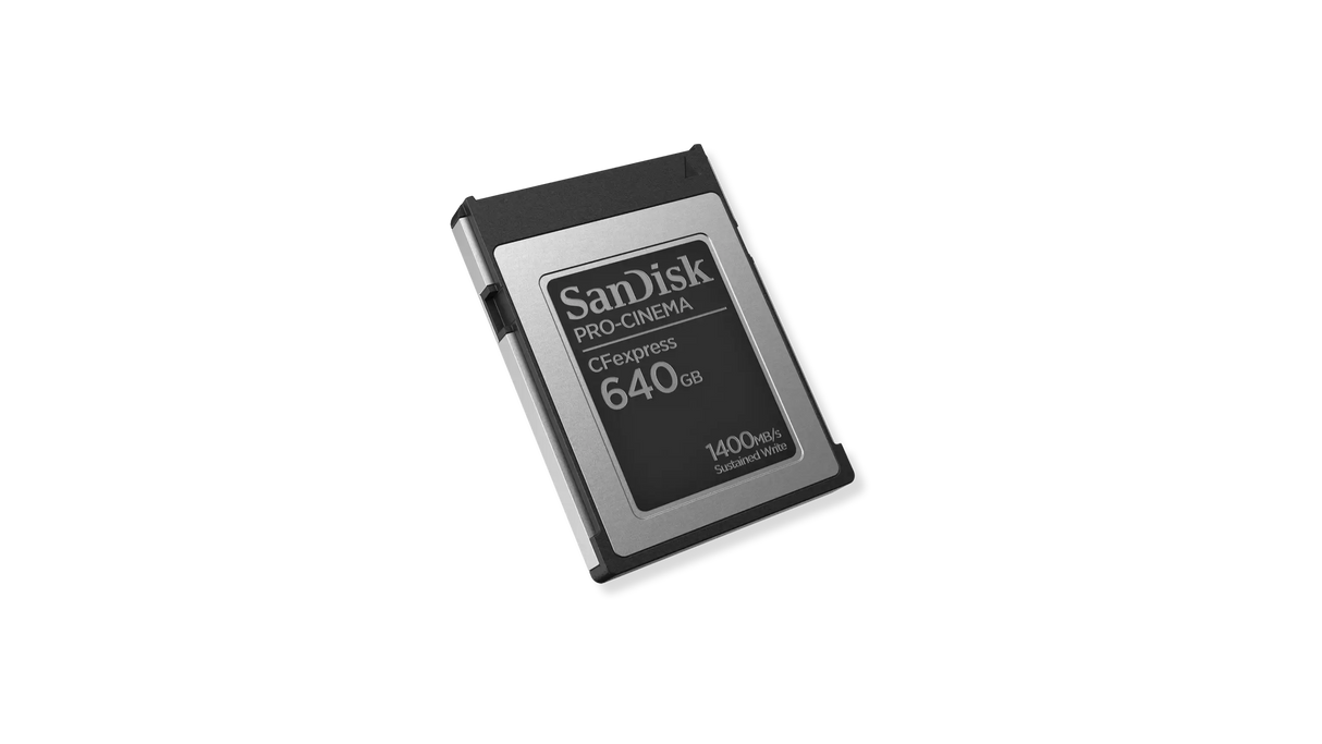 SANDISK PRO-CINEMA CFEXPRESS™ TYPE B MEMORY CARD